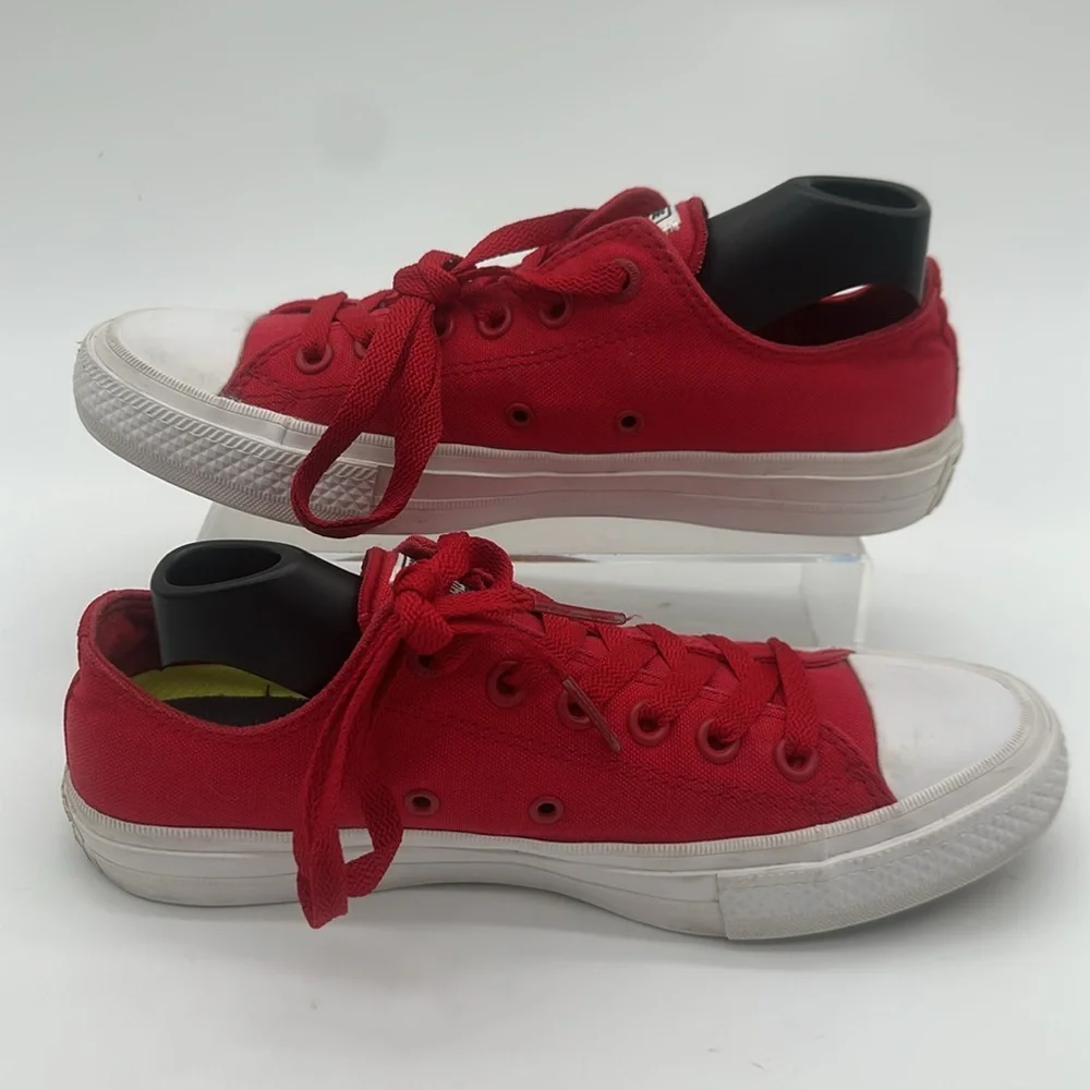 Converse Chuck Taylor All Star II 2 Red Lunarlon Size Kids 6